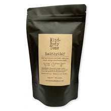 Load image into Gallery viewer, Refill of Heal(thy) Self tea by Mind + Body Teas. The perfect tea for those who work hard and play hard! Heal and restore your body, calm and relax your mind, get your bounce back! Heal(thy) Self combines herbs traditionally used to fight off infections, assist your body in managing mental and physical stresses, whilst also calming your mind and relaxing your muscles. This specific combination may also enhance circulation and lower cholesterol.