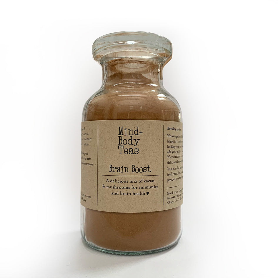 Brain Boost Hot Chocolate blend - Mind + Body Teas