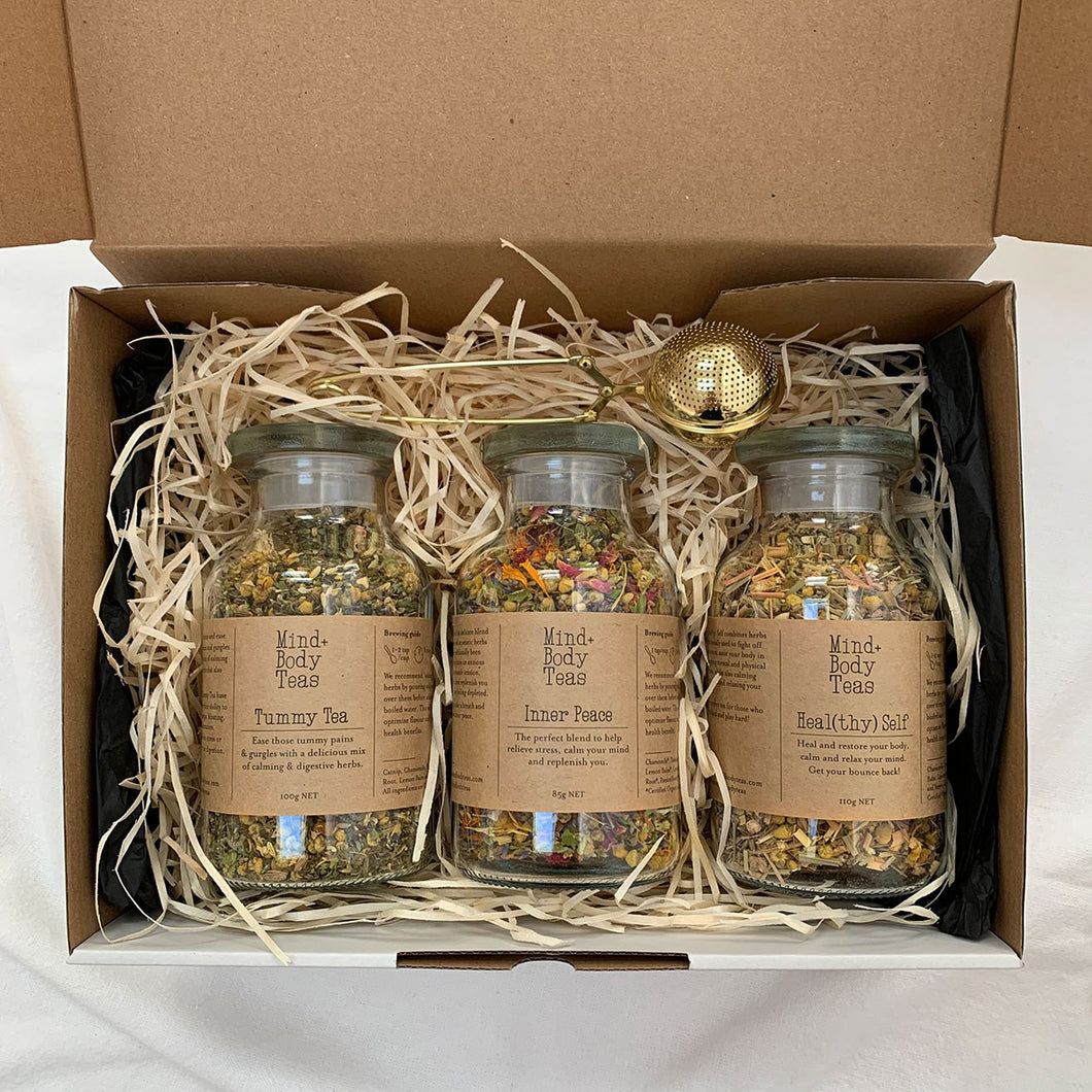 Vitality Gift Pack (FREE tea infuser with large pack) - Mind + Body Teas